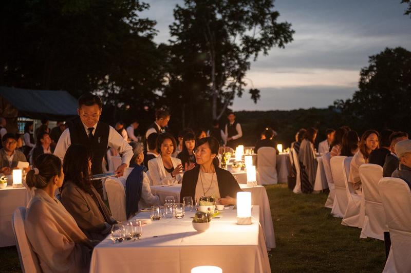 Dining out nisekoディナー風景