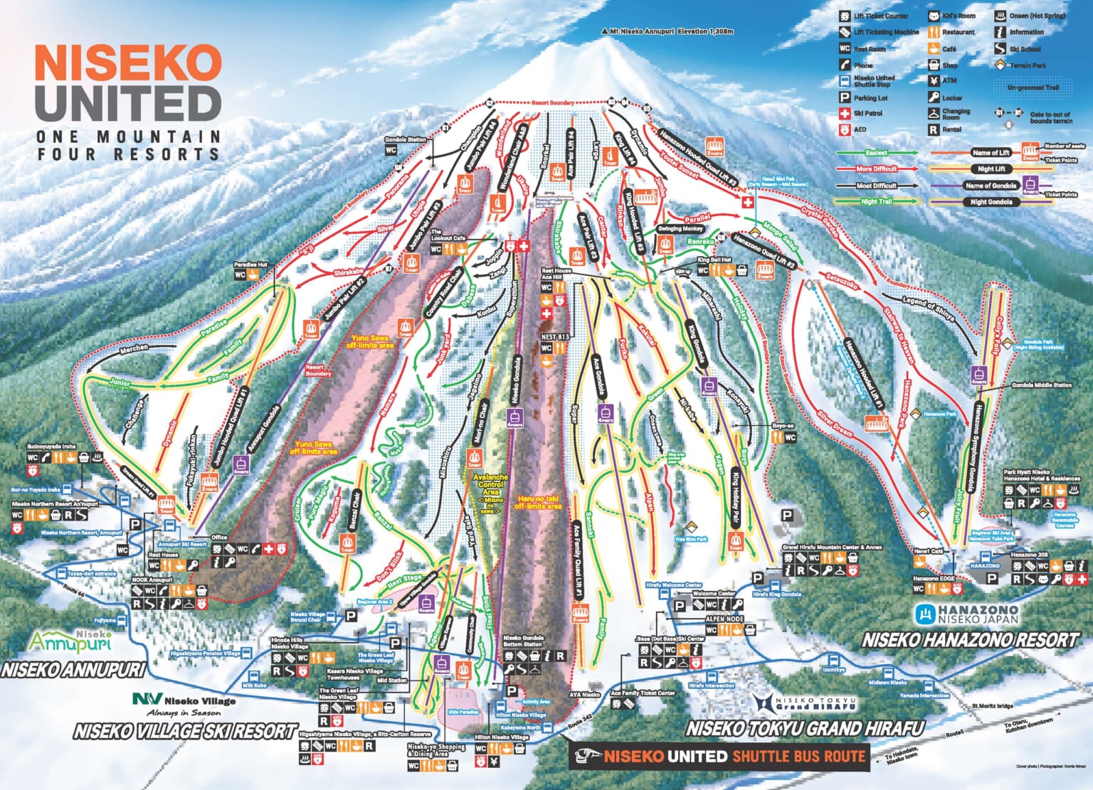 Niseko Maps | Vacation Niseko