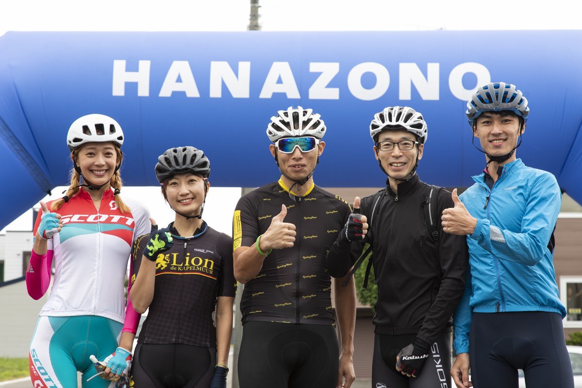 ハナゾノヒルクライム2018のゲストライダーたち