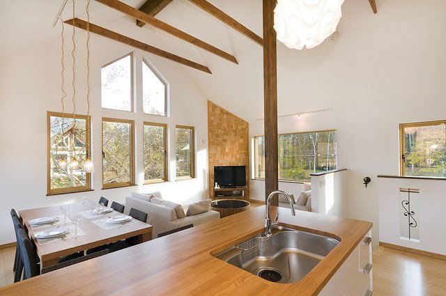 ニセコのキッチン付き宿泊施設