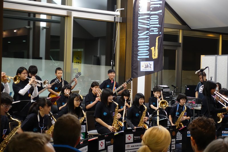 mt yotei junior jazz school performing