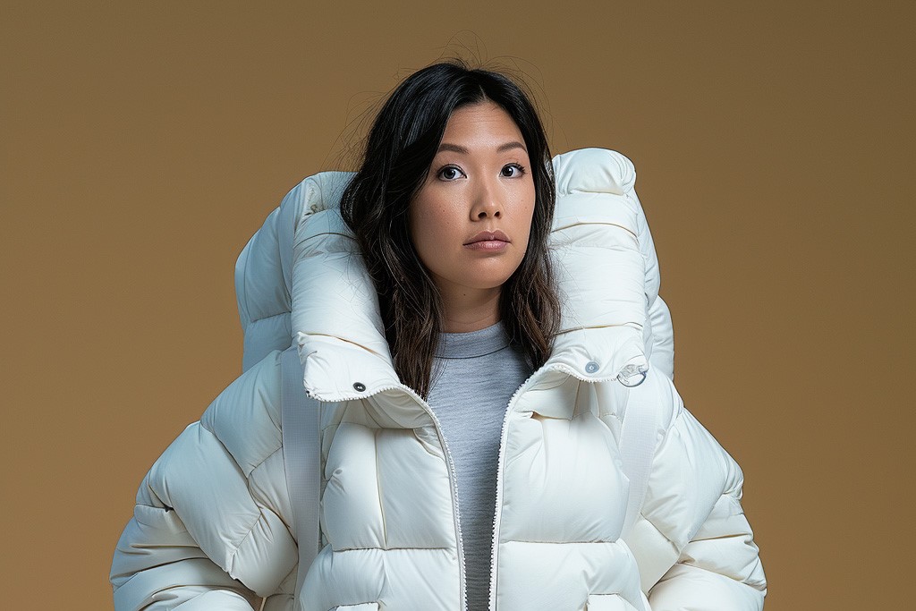 Marshmallow Woman Crop