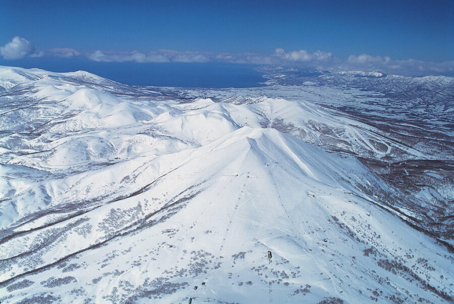 Niseko Village Aerial Shot Full Size