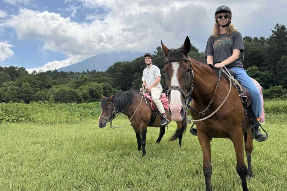 a memorable horseback riding adventure through Hokkaido's beautiful landscapes.