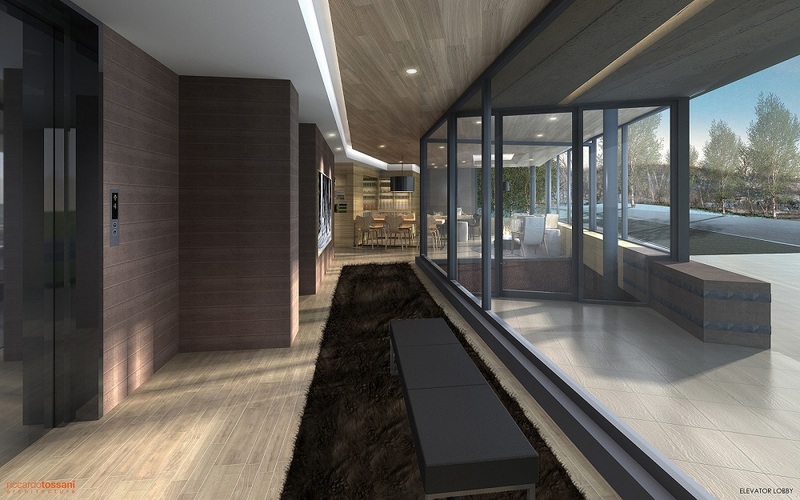 Secure elevator of Aspect Niseko