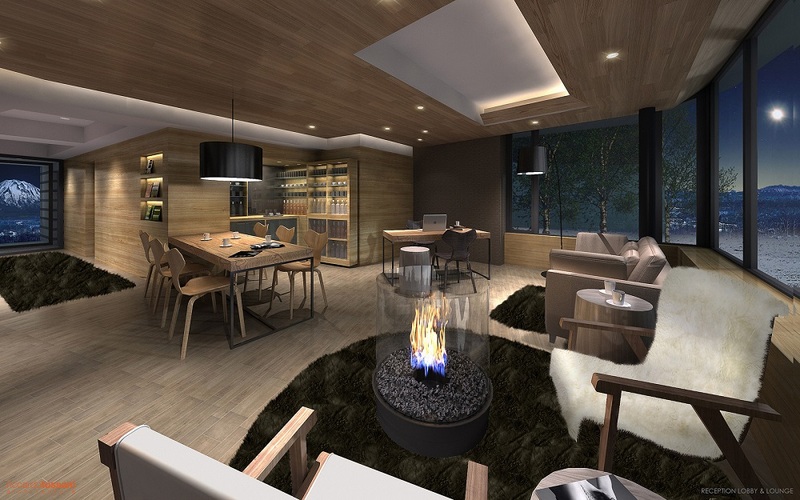 Living room of Aspect Niseko