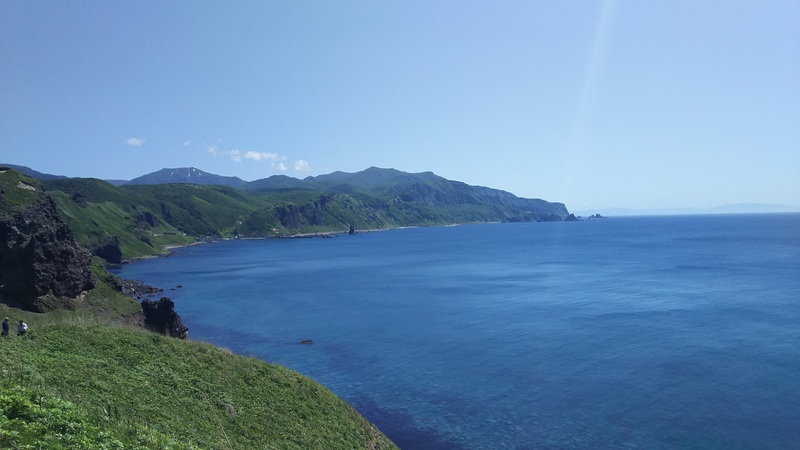 cape kamui view over the sea of japan