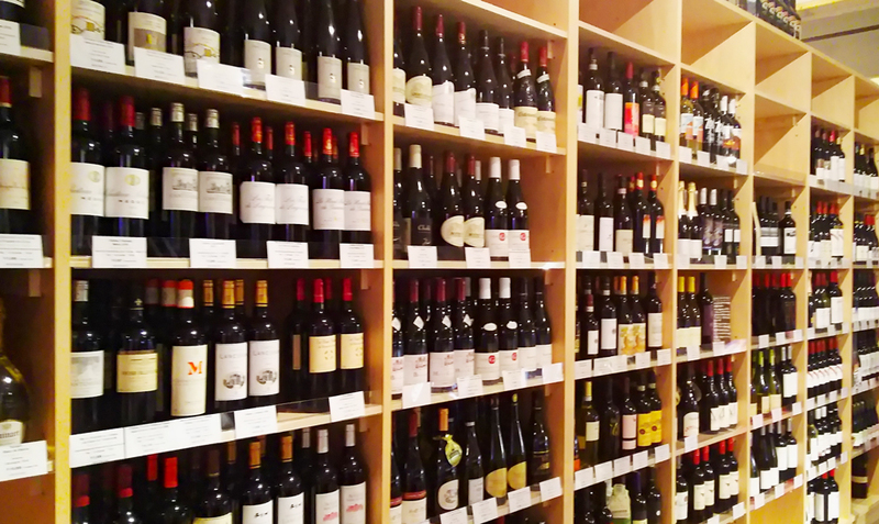 Gorilla Market carries a unique selection of wines and Japanese sake. 