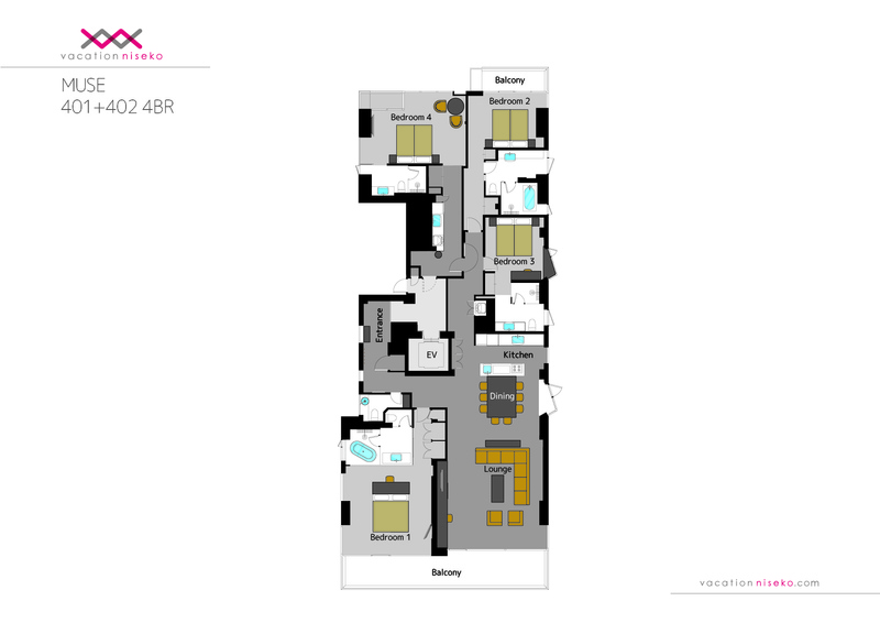 Muse Niseko Floor Plan