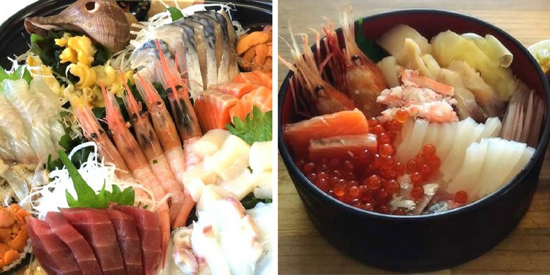 Sashimi at Samurai, Niseko