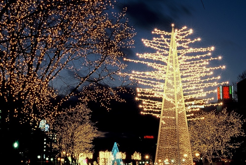 White Illumination in Sapporo