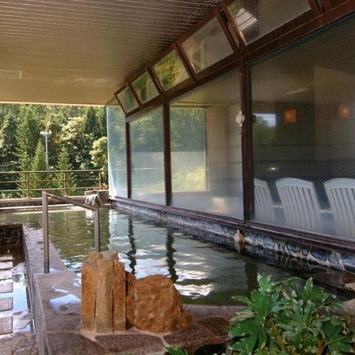 ニセコひらふ亭の露天風呂