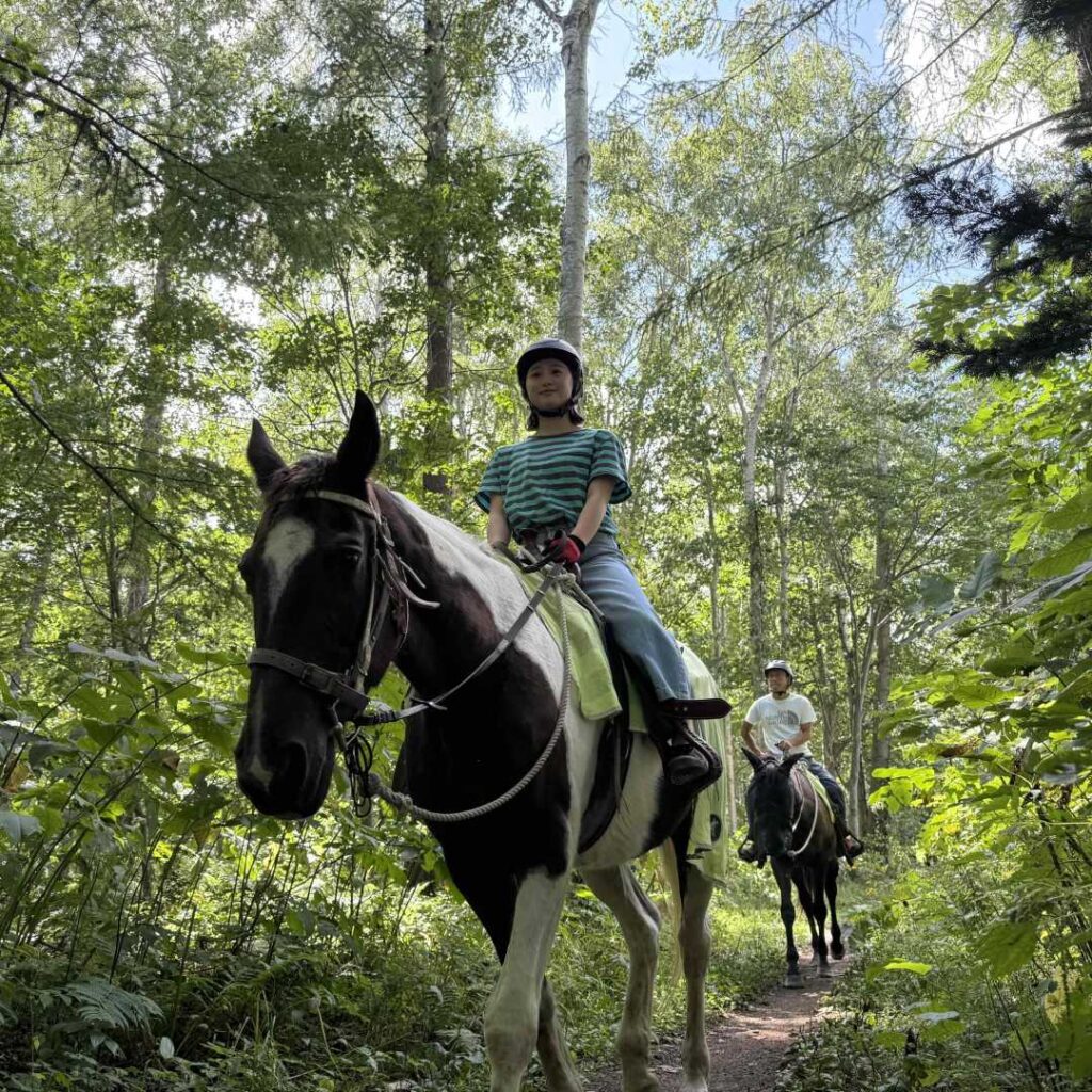 1×1horse Riding At Niseko Country Farm (5)